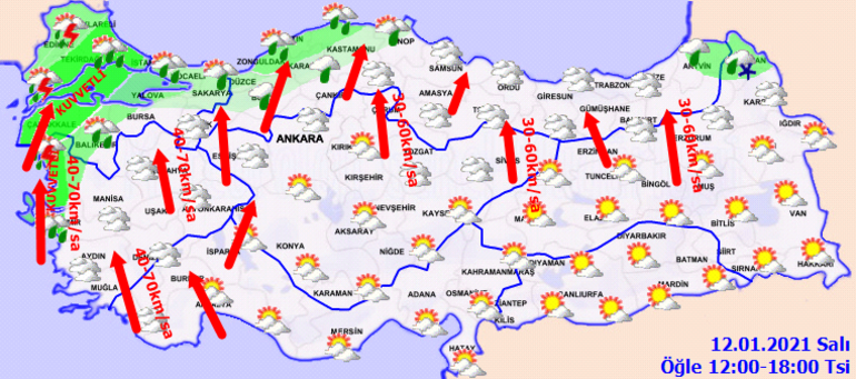 İstanbula kar ne zaman yağacak Meteorolojiden son dakika hava durumu uyarısı Çok sayıda ile sarı ve turuncu uyarı...